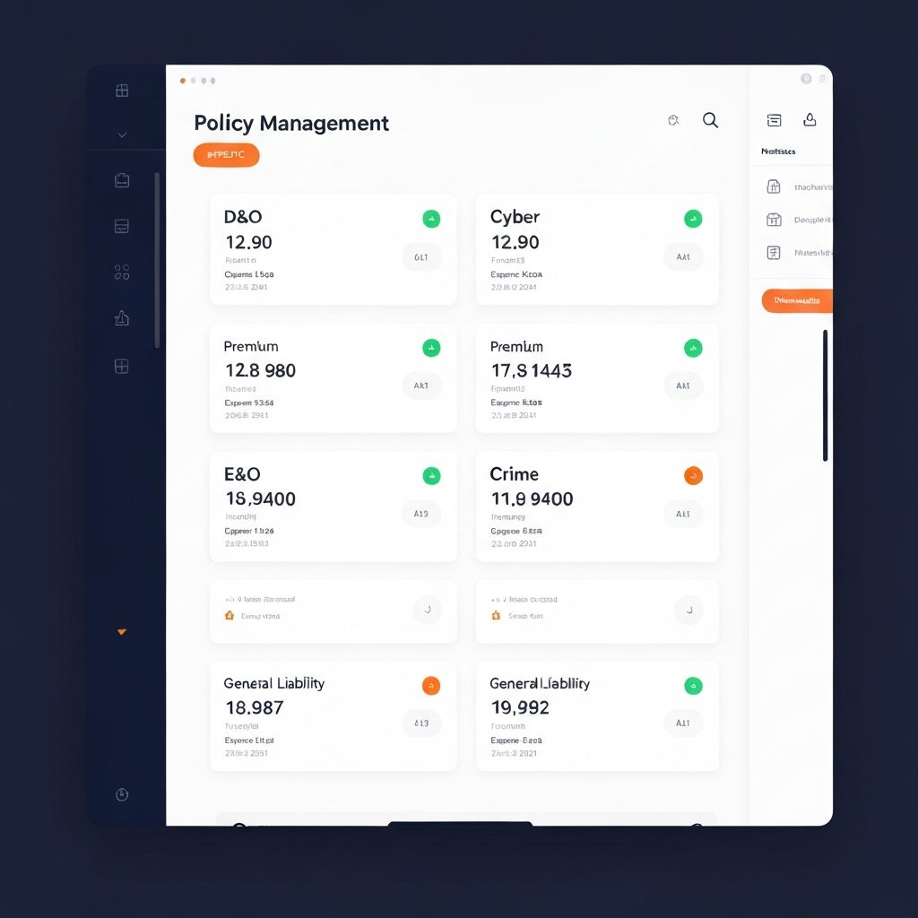 Dashboard - Centralized Insurance Management